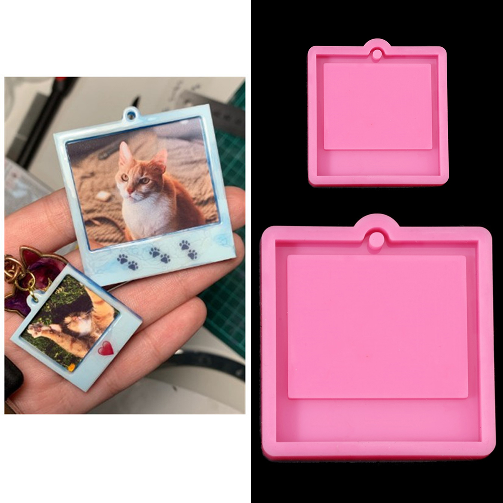 Soap Making Molds - Photo Frame Epoxy Resin Keychain Mold