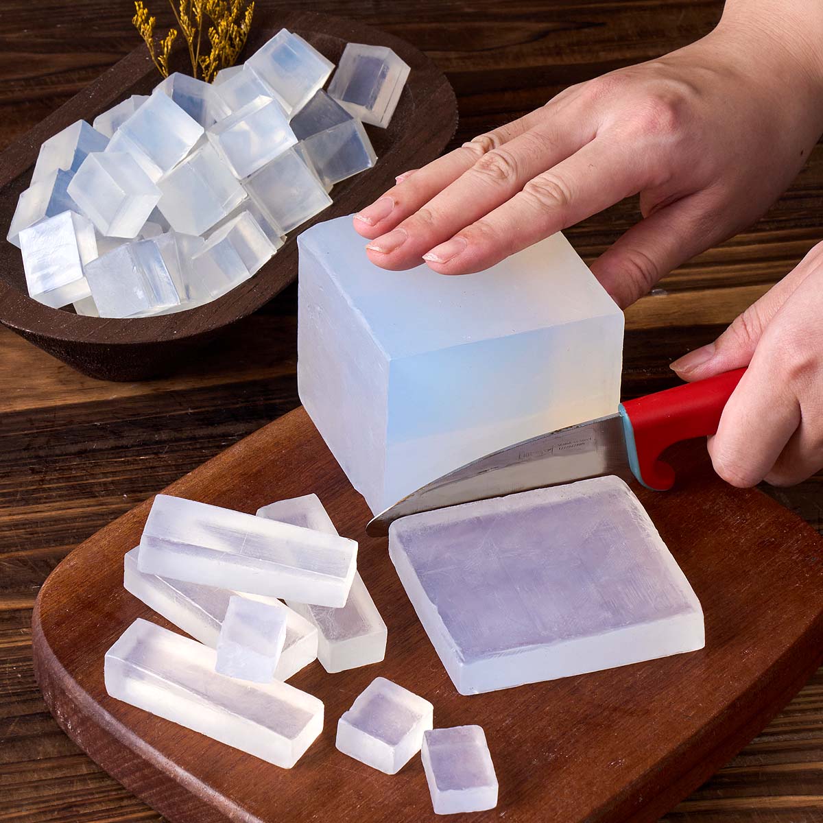 Soap Making Glycerin - Transparent White Glycerin Soap Base DIY