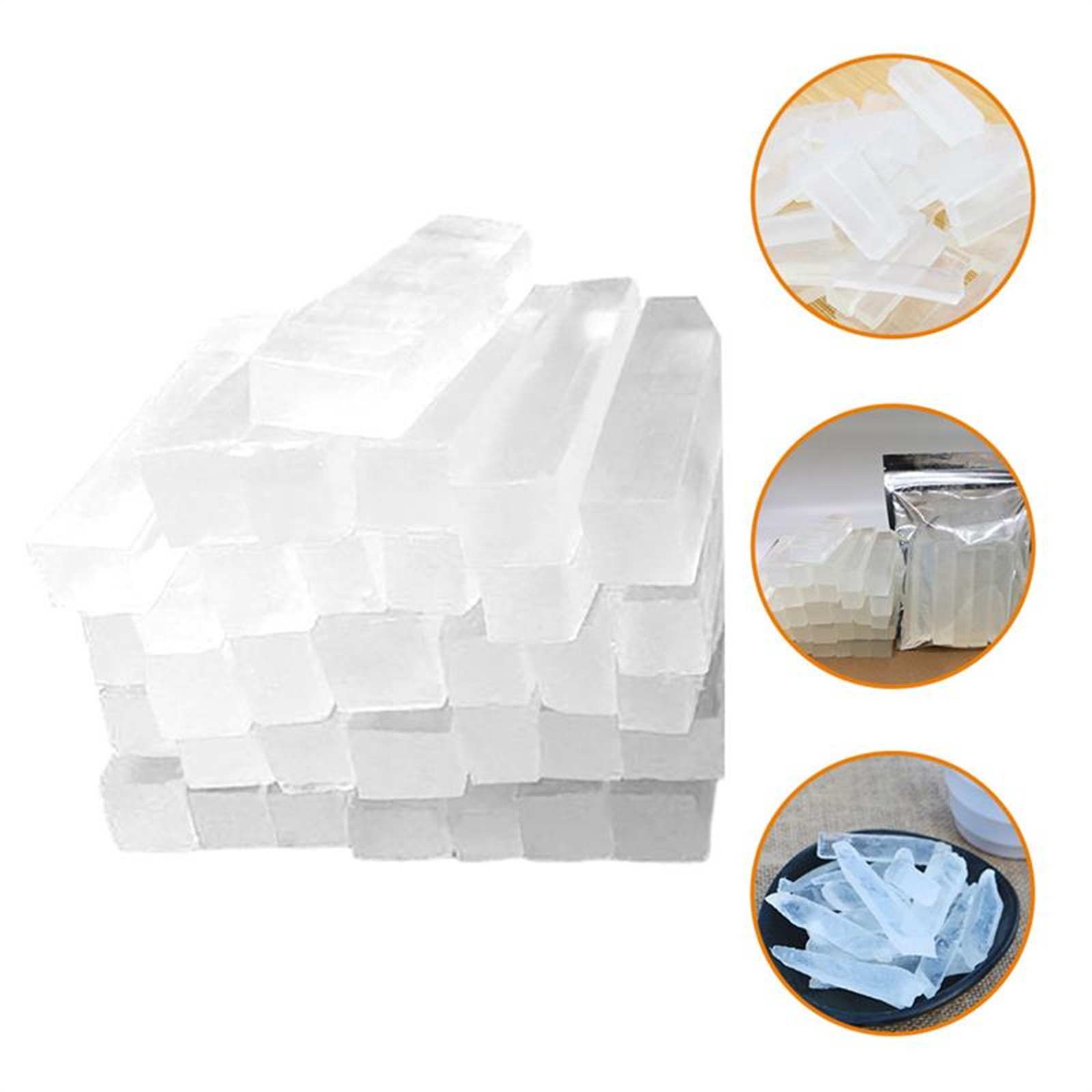 Soap Making Glycerin - 250G Bag Clear Glycerin Hand Soaps