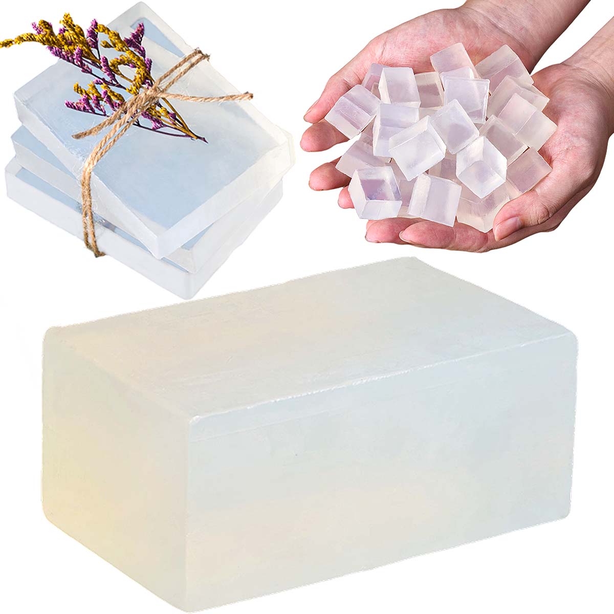 Transparent White Glycerin Soa - Soap Making Glycerin recension och pris