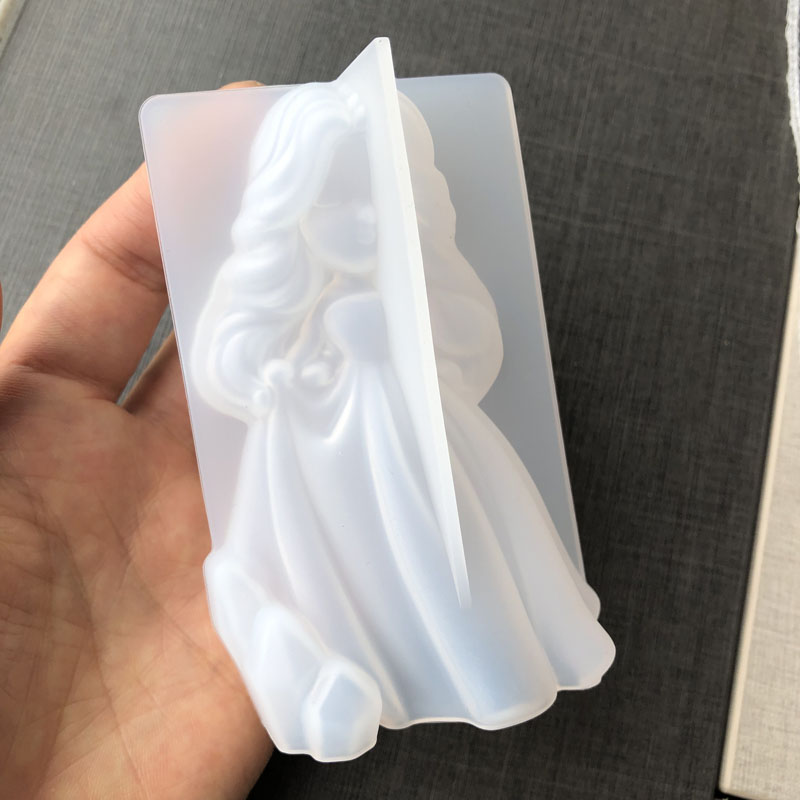 3D Cute Princess Silicone Cand - Soap Making Molds recension och pris