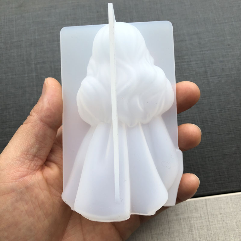 3D Cute Princess Silicone Cand - Soap Making Molds recension och pris