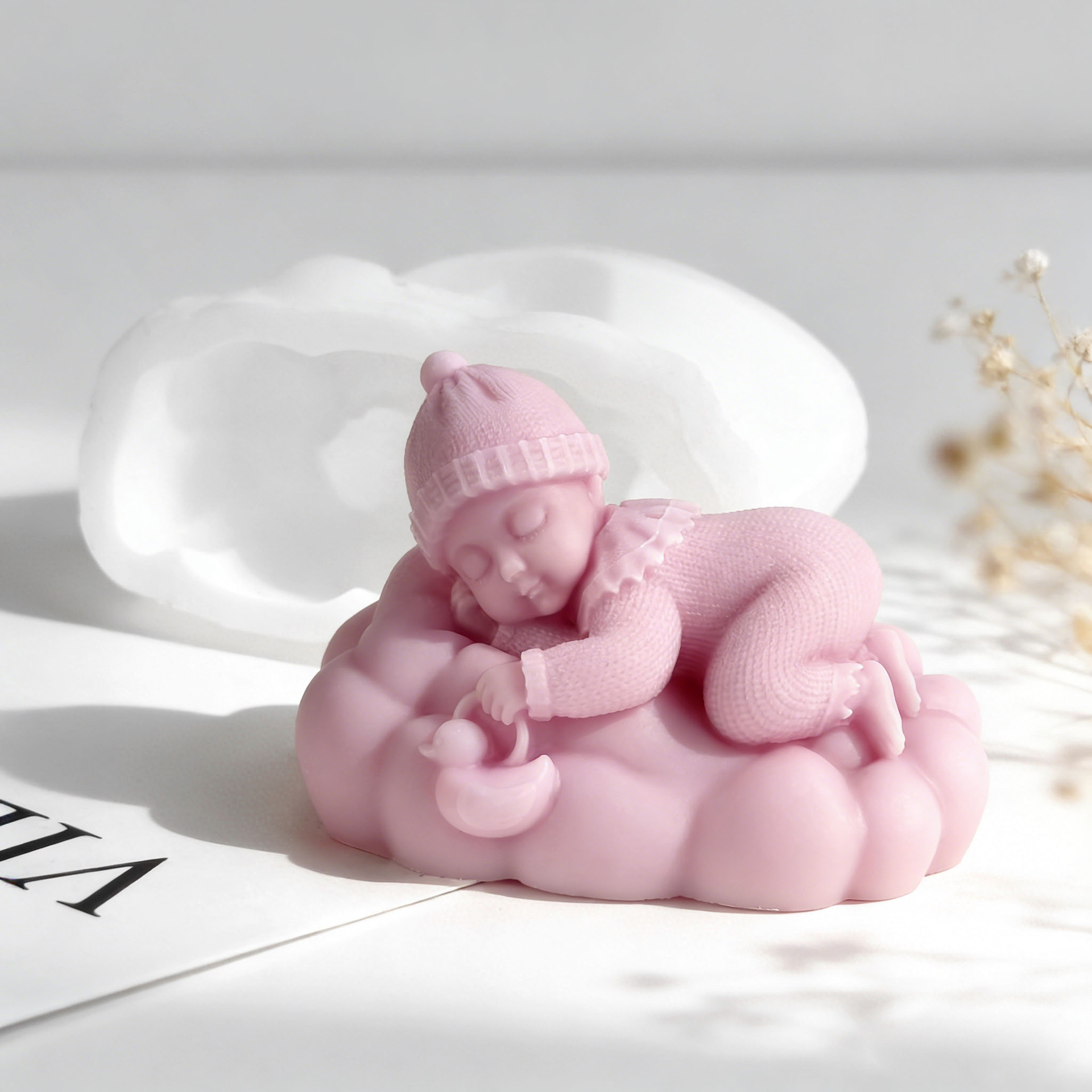 DIY Sleeping Baby Silicone Can - Soap Making Recipes recension och pris