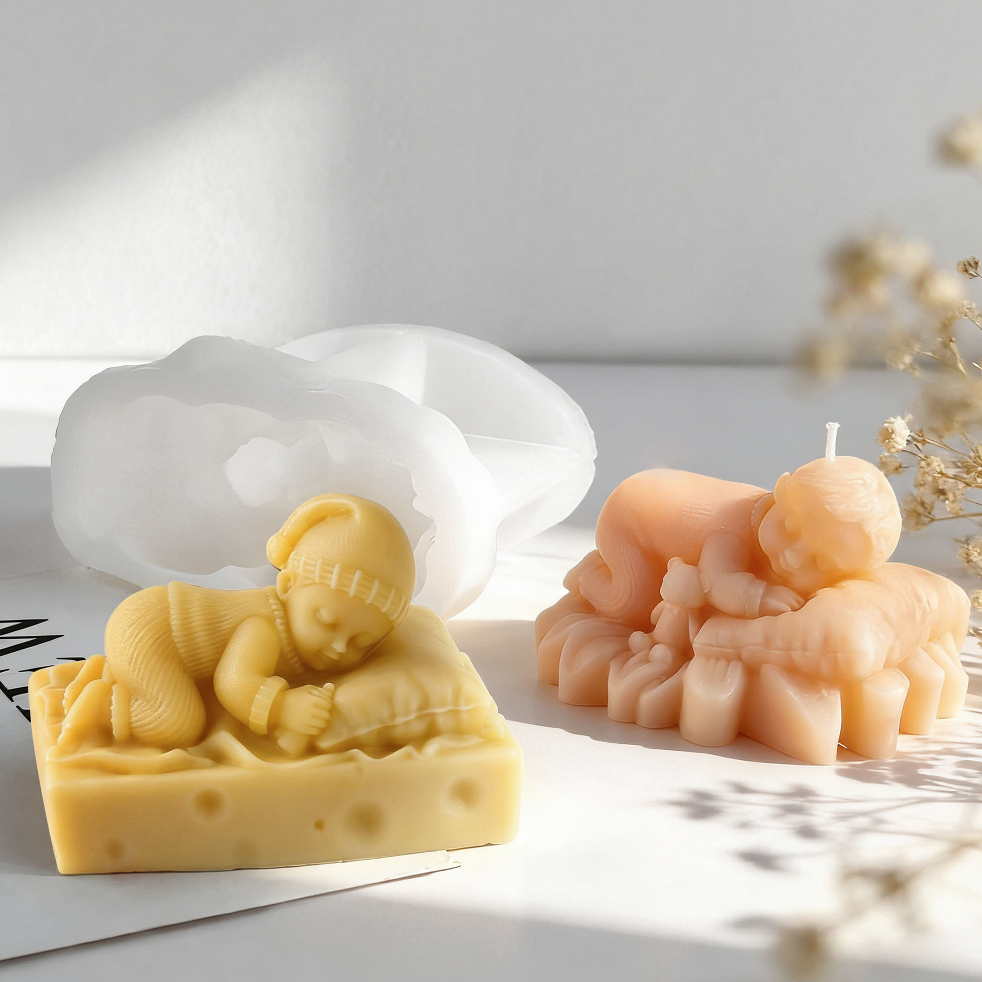 DIY Sleeping Baby Silicone Can - Soap Making Recipes recension och pris