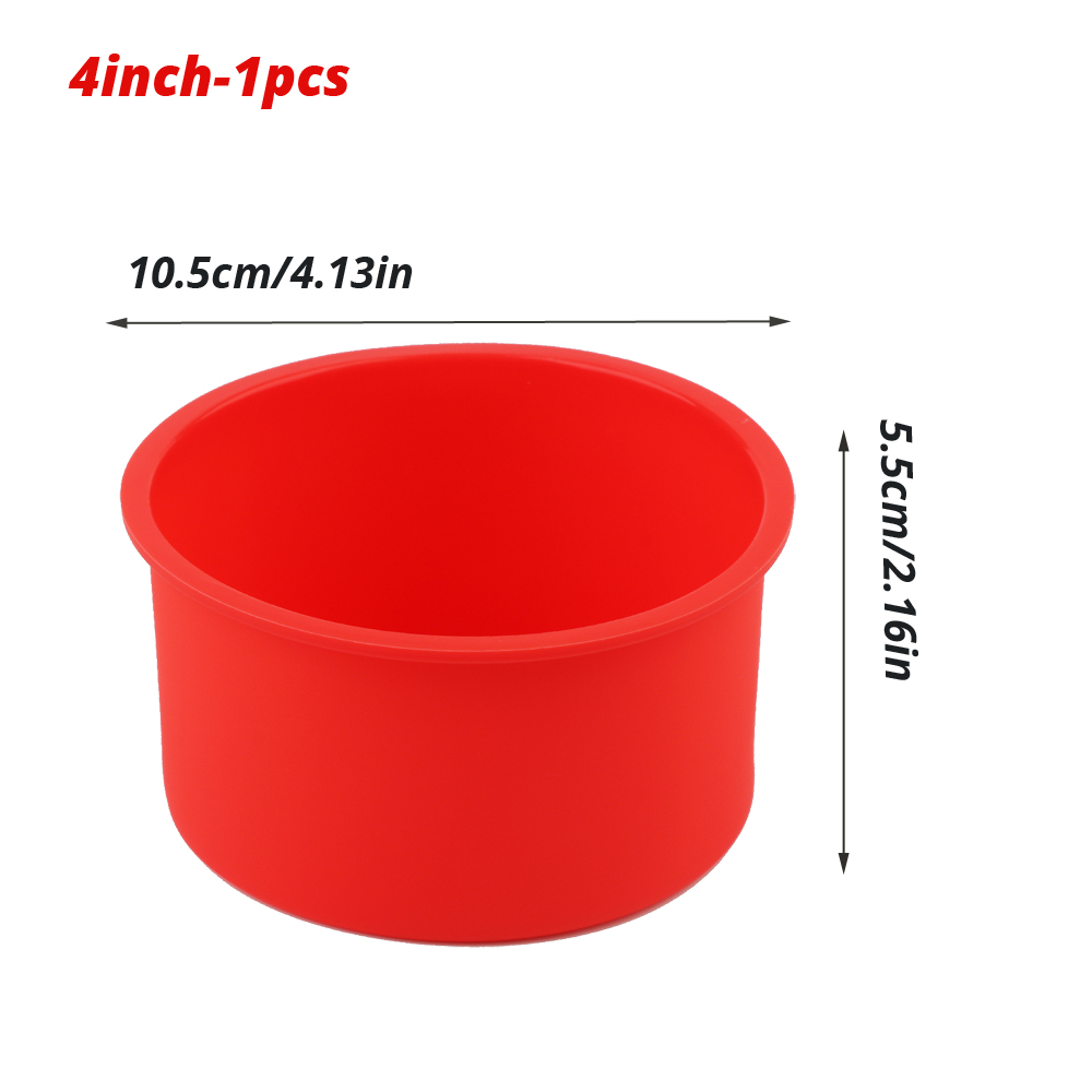 1 Piece of 4inch Round Silicon - Soap Making Molds recension och pris