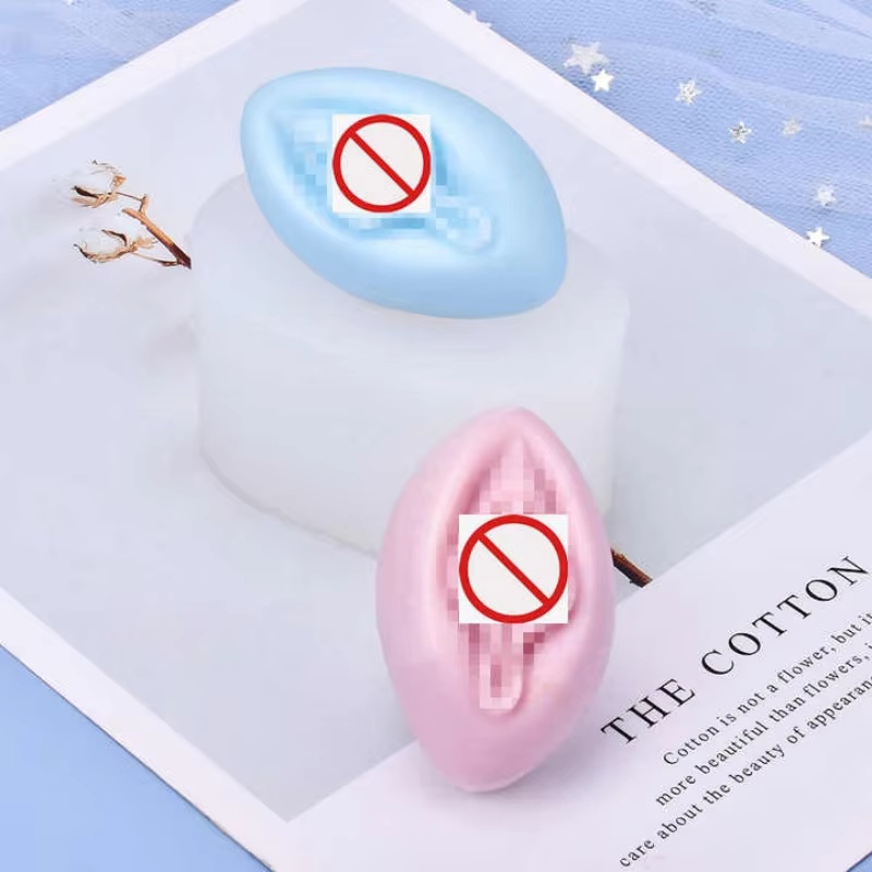 3D Penis Resin Mold Female Vul - Quality Soap Making Kit recension och pris