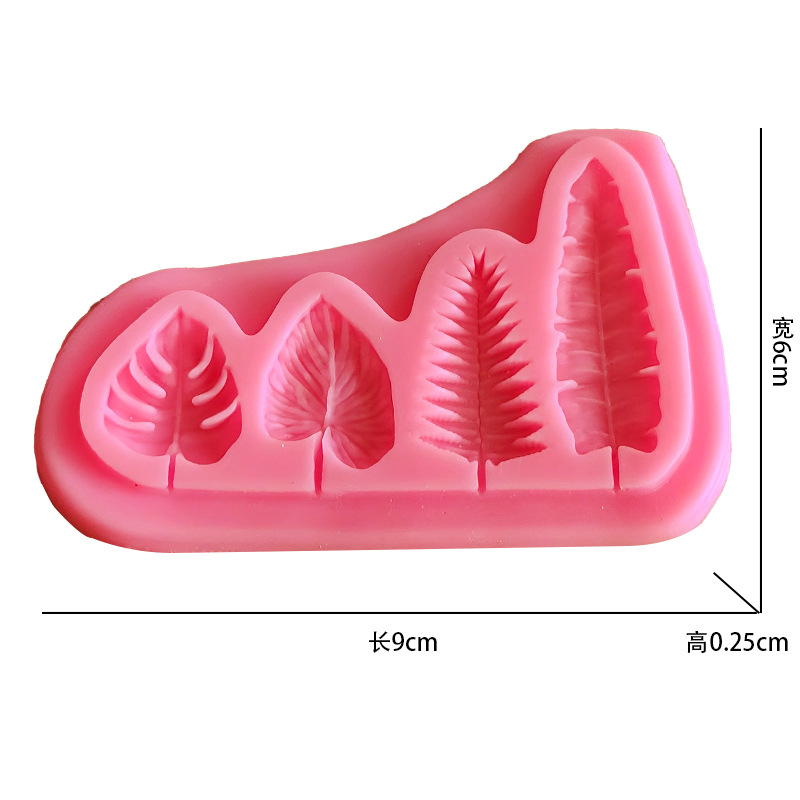 Palm Leaves And Turtle Leaf Si - Soap Making Molds recension och pris