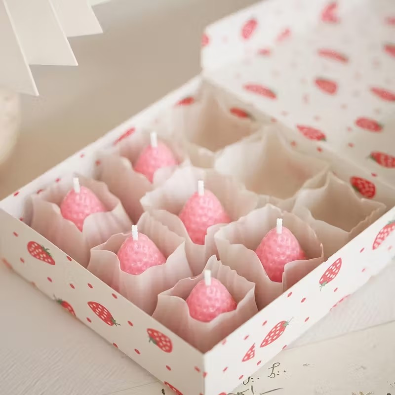 Strawberry Silicone Candle Mol - Soap Making Molds recension och pris
