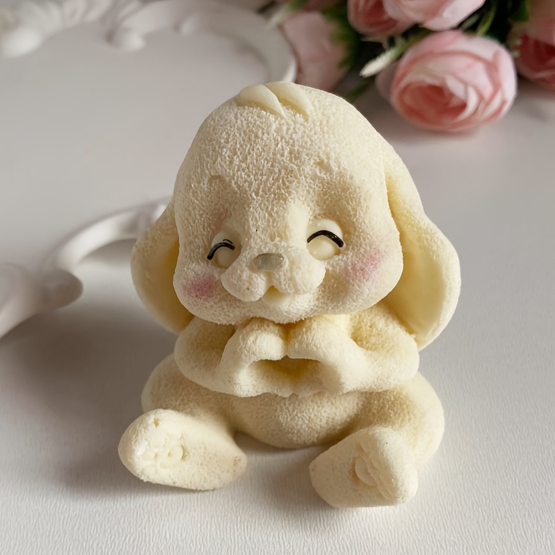 1pc Adorable Rabbit Resin Sili - Soap Making Molds recension och pris