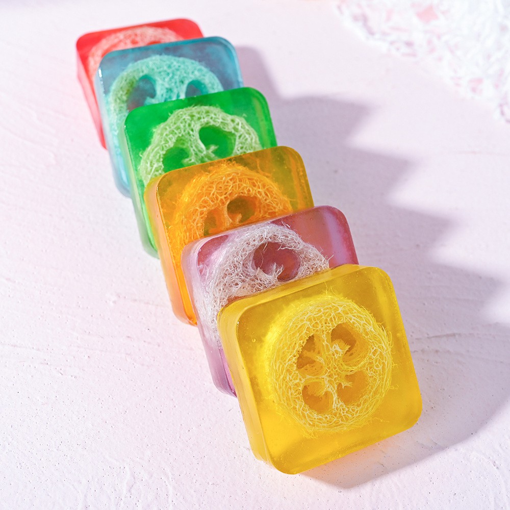 100g Ginger Loofah Soap Glycer - Soap Making Glycerin recension och pris