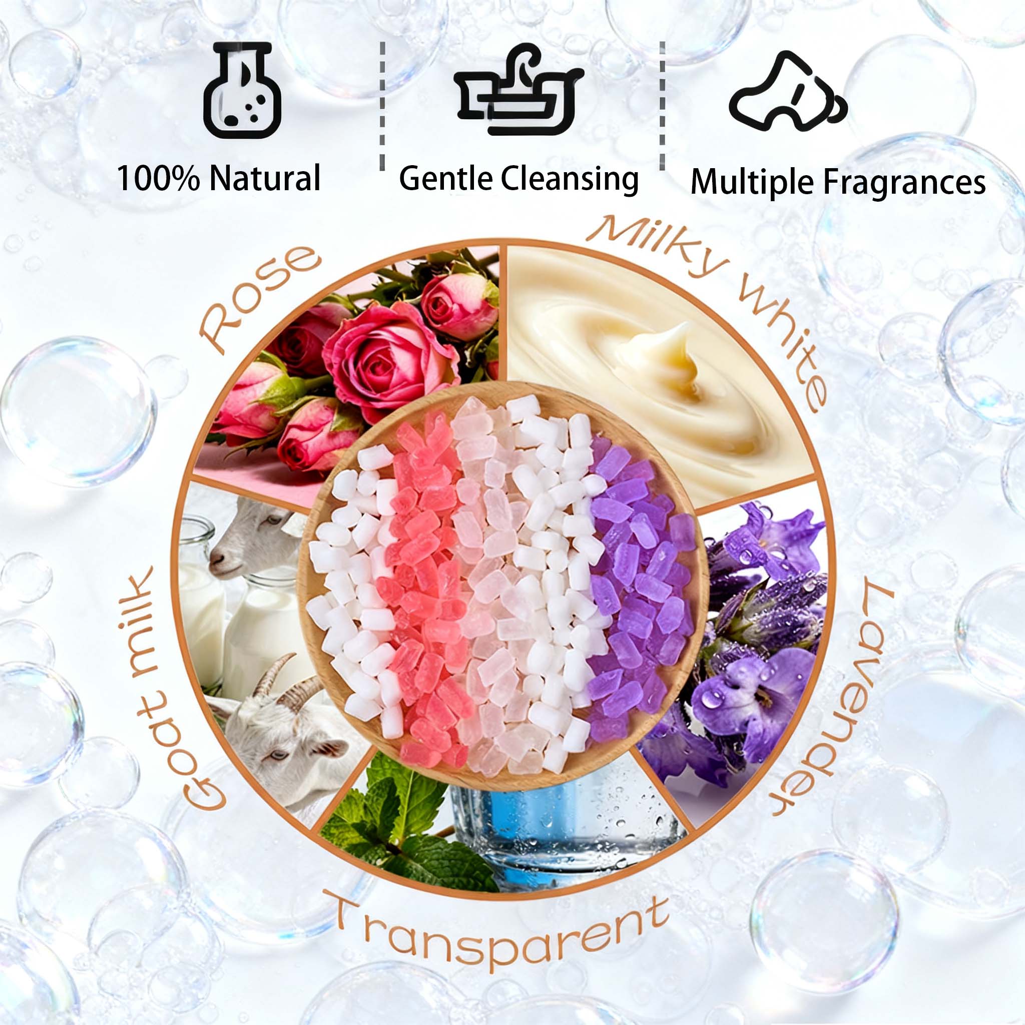 200g Color Glycerin Soap Base  - Soap Making Glycerin recension och pris