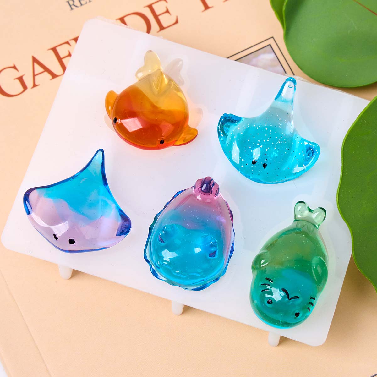3D Healing Kawaii Manta Ray Wh - Soap Making Molds recension och pris
