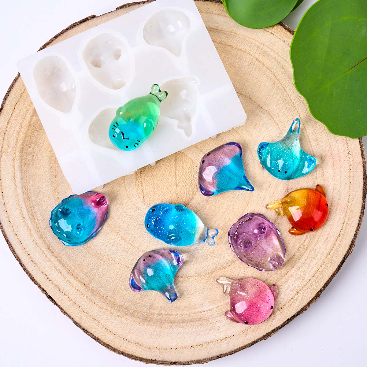 3D Healing Kawaii Manta Ray Wh - Soap Making Molds recension och pris