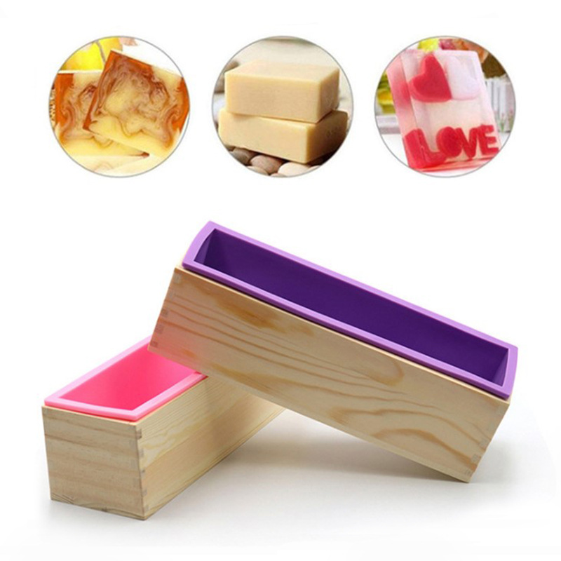 1200ml Silicone Soap Mold Rect - Soap Making Recipes recension och pris