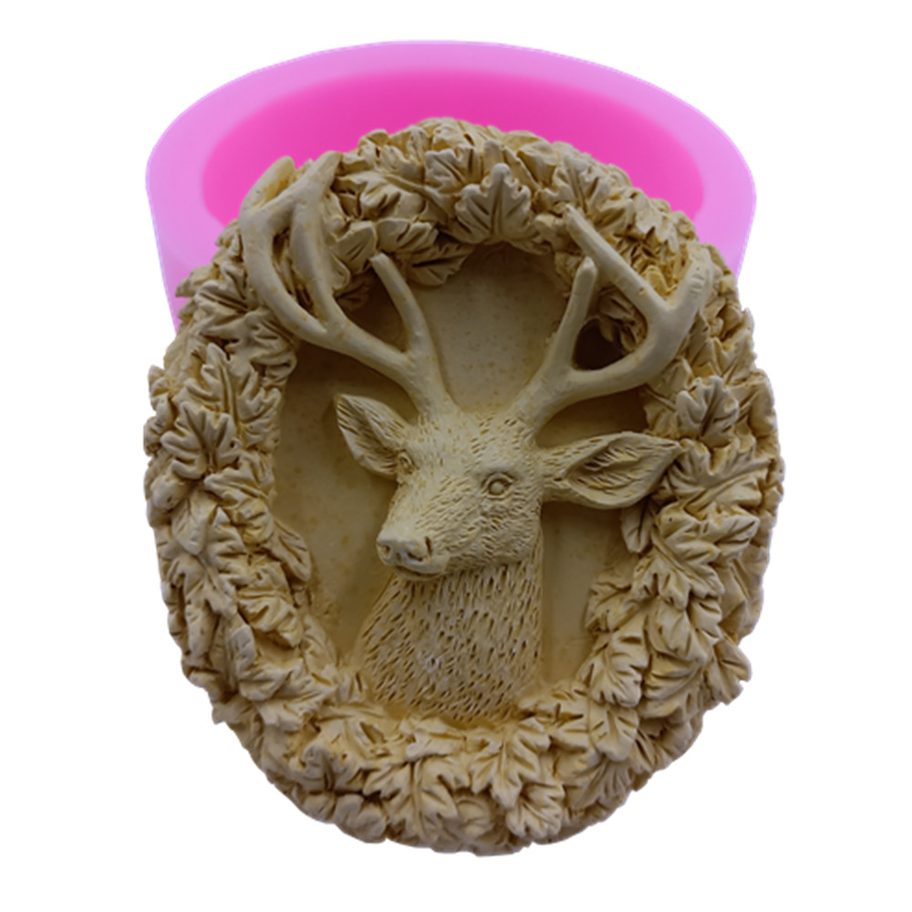 Deer Design Soap Silicone Mold - Soap Making Recipes recension och pris