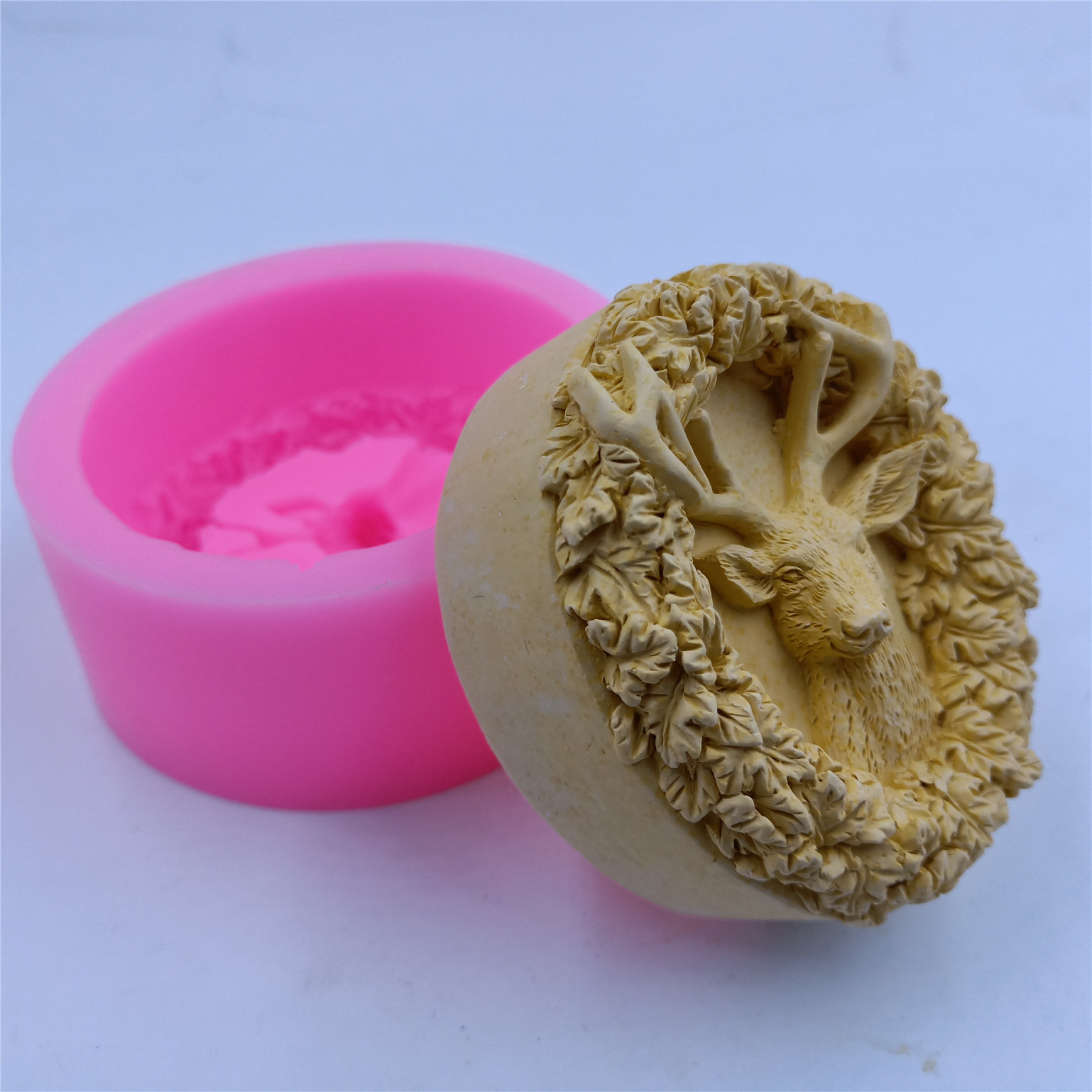 Deer Design Soap Silicone Mold - Soap Making Recipes recension och pris