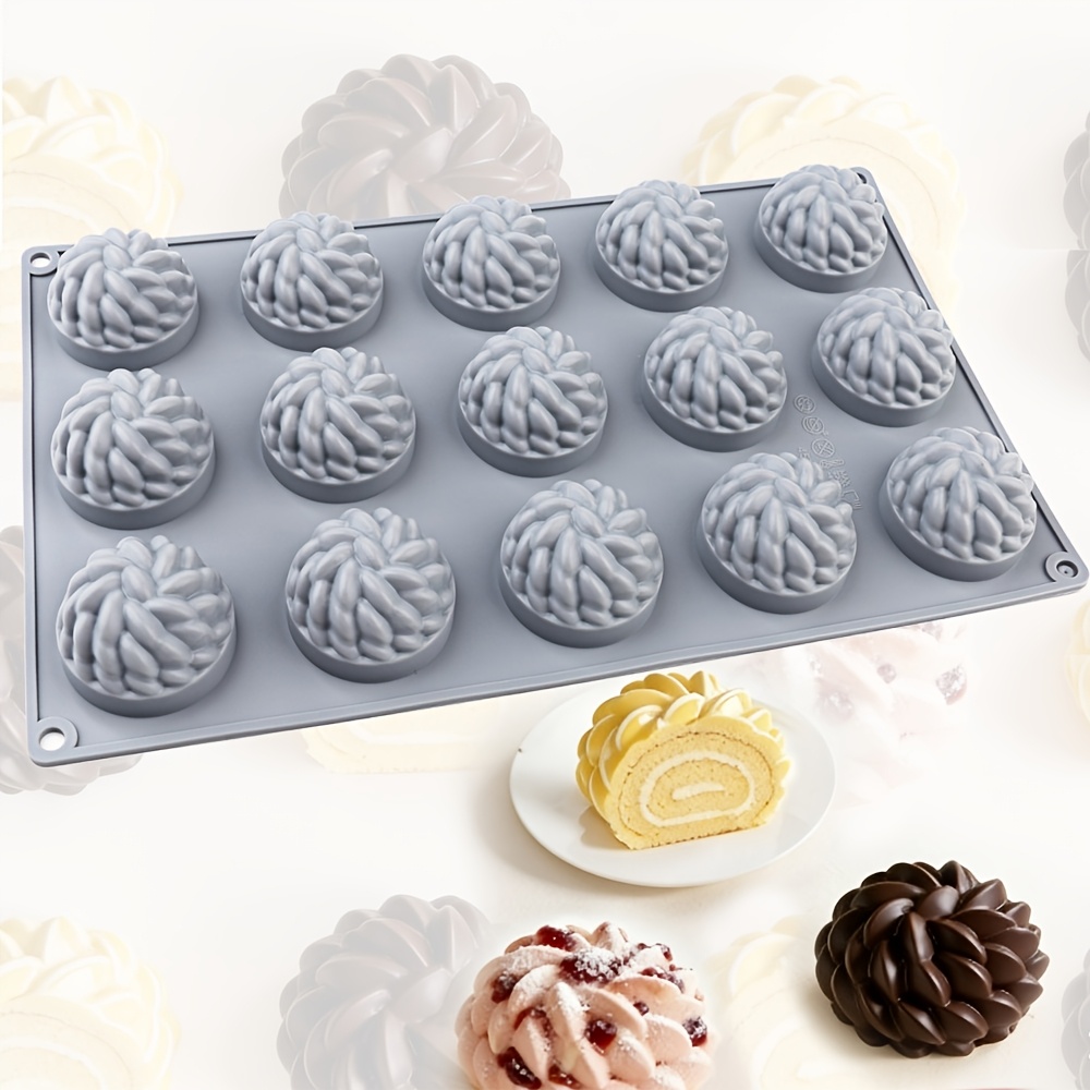 1Pc Cake Mold Santa Ana Floral - Soap Making Recipes recension och pris