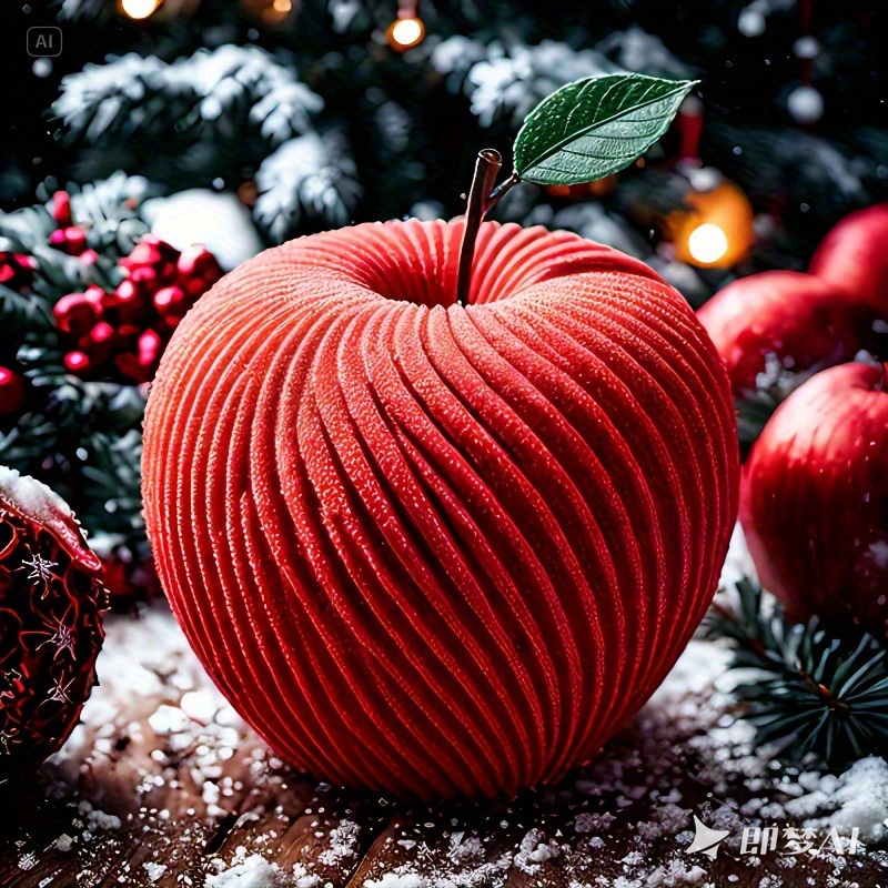 A trendy red apple silicone mo - Soap Making Molds recension och pris