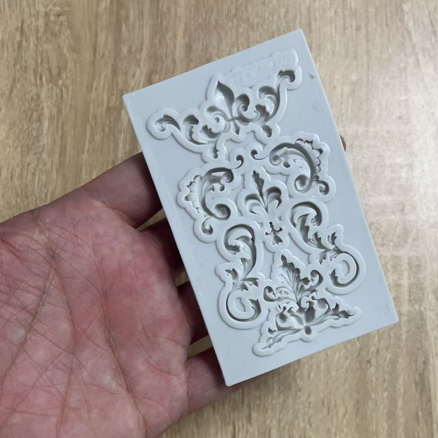 1Pc Vintage Floral Design Rand - Soap Making Recipes recension och pris