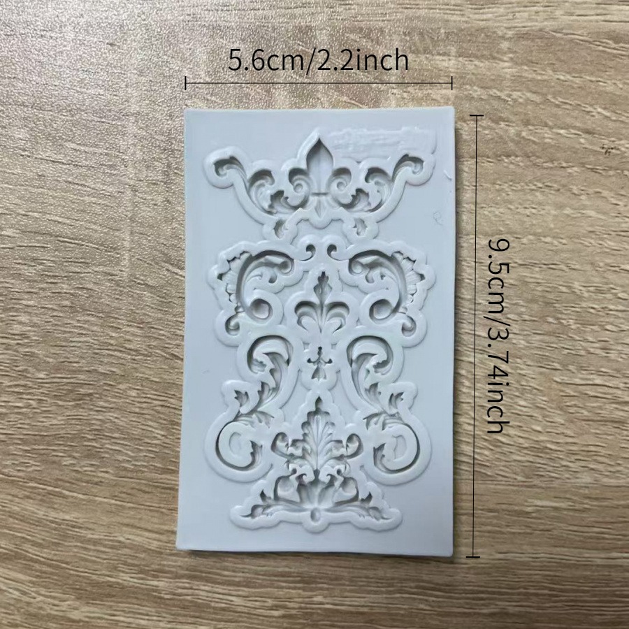 1Pc Vintage Floral Design Rand - Soap Making Recipes recension och pris