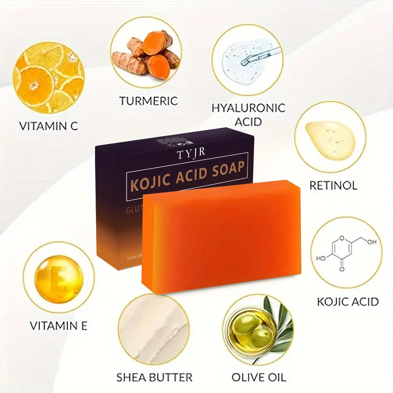 Kojic Acid Soap with Vitamin C - Soap Making Glycerin recension och pris