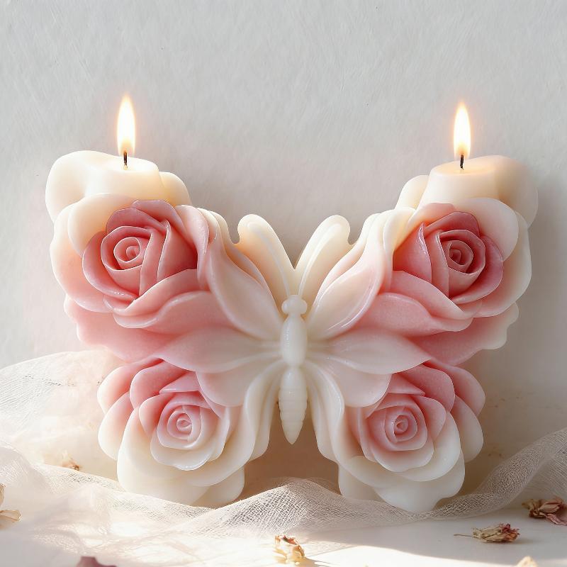 DIY Rose Butterfly Form Silico - Soap Making Molds recension och pris