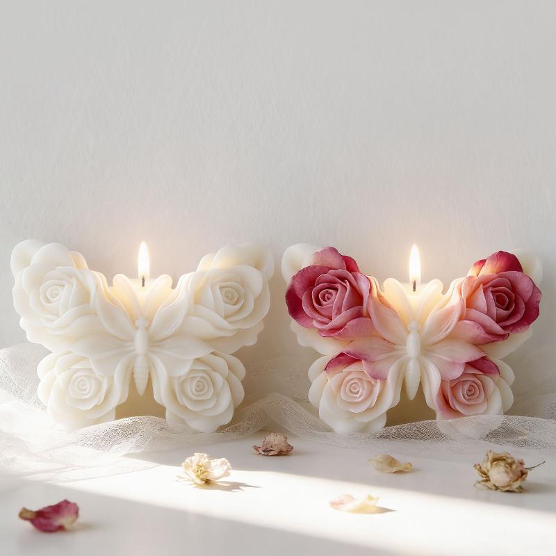 DIY Rose Butterfly Form Silico - Soap Making Molds recension och pris