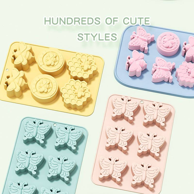 6 Hole 3D Insect Butterfly Sil - Soap Making Recipes recension och pris